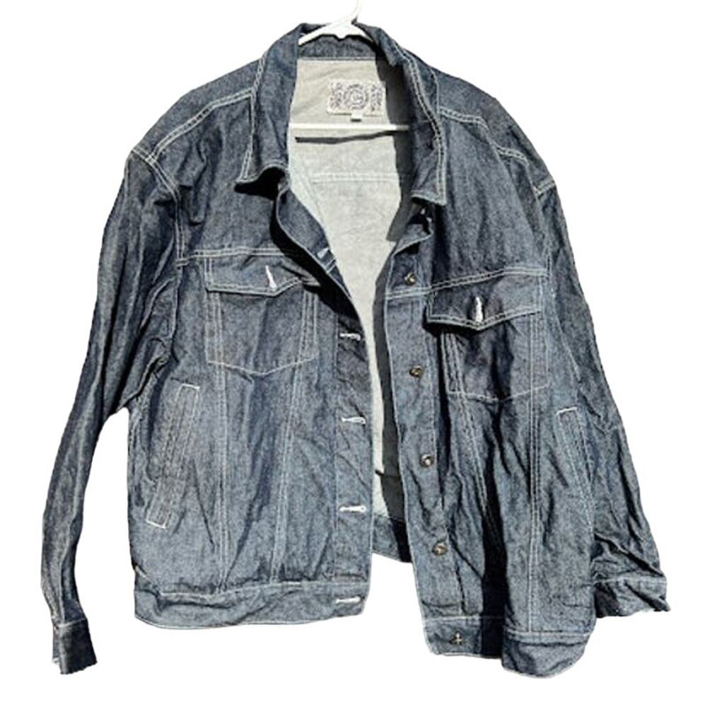 Crest Jeans The Collection Y2K Jean Jacket Size 3XL XXXL